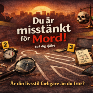Du är misstänkt för Mord! (på dig själv)